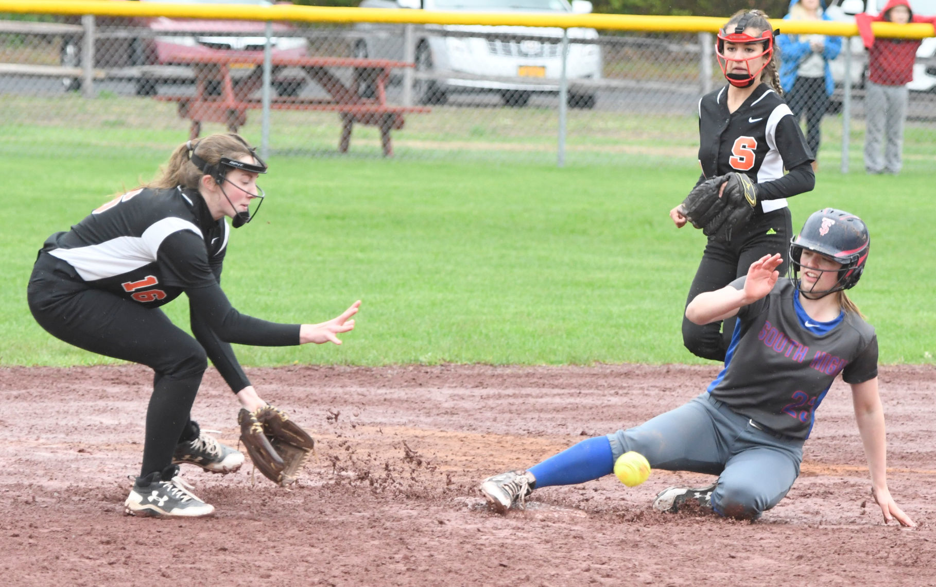 Sliding into second